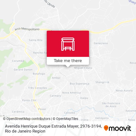 Avenida Henrique Duque Estrada Mayer, 2976-3194 map