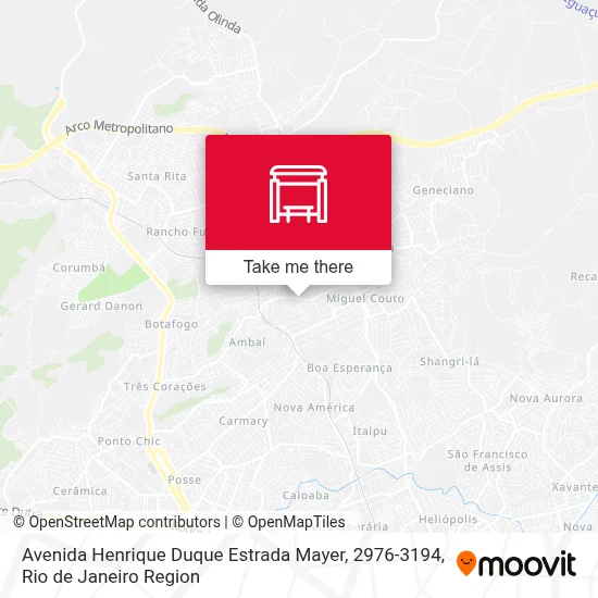 Avenida Henrique Duque Estrada Mayer, 2976-3194 map
