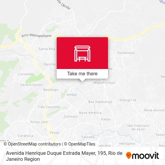 Avenida Henrique Duque Estrada Mayer, 195 map