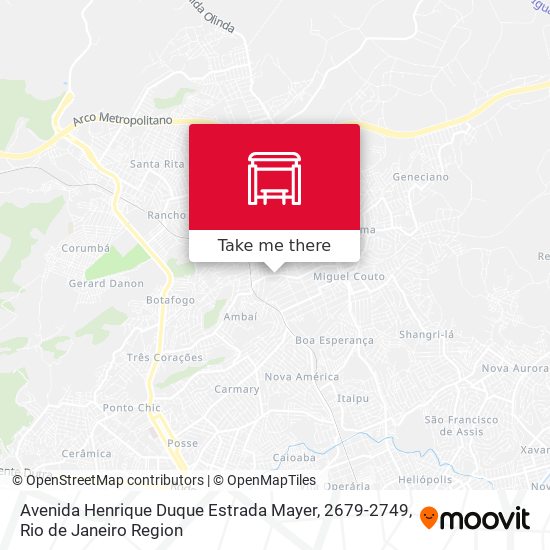 Avenida Henrique Duque Estrada Mayer, 2679-2749 map