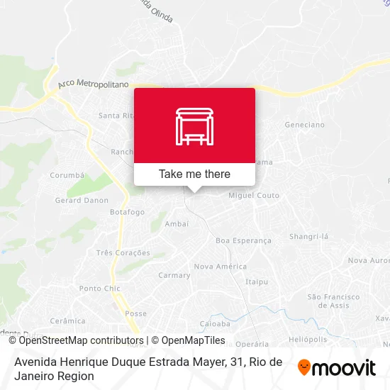 Avenida Henrique Duque Estrada Mayer, 31 map
