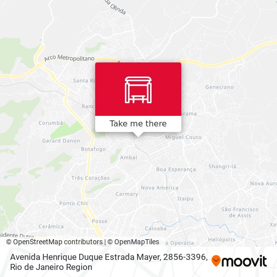 Avenida Henrique Duque Estrada Mayer, 2856-3396 map
