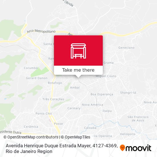 Avenida Henrique Duque Estrada Mayer, 4127-4369 map