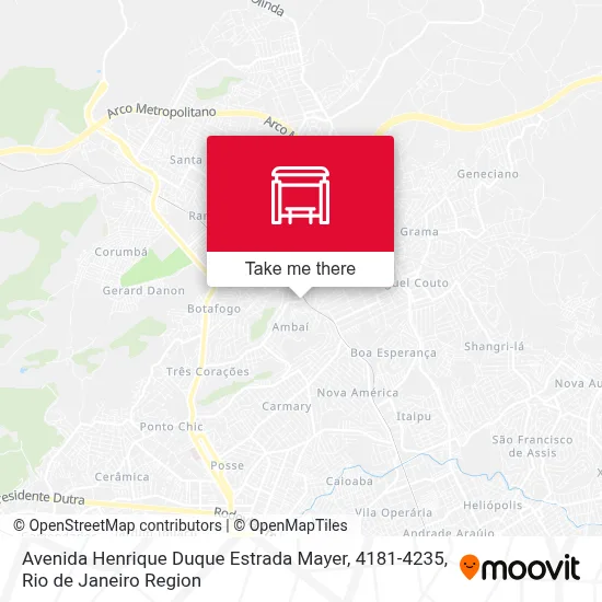 Avenida Henrique Duque Estrada Mayer, 4181-4235 map