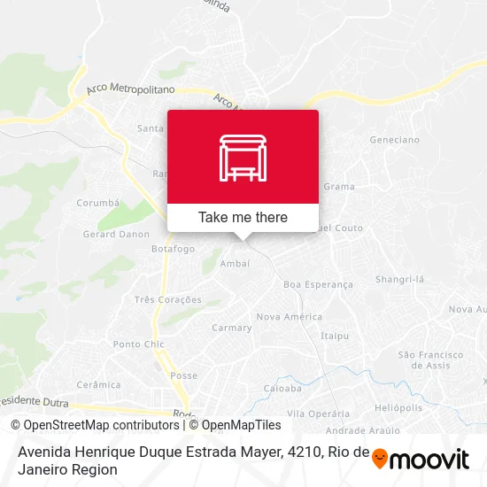 Avenida Henrique Duque Estrada Mayer, 4210 map