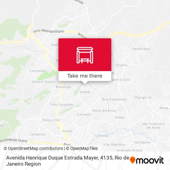 Avenida Henrique Duque Estrada Mayer, 4135 map