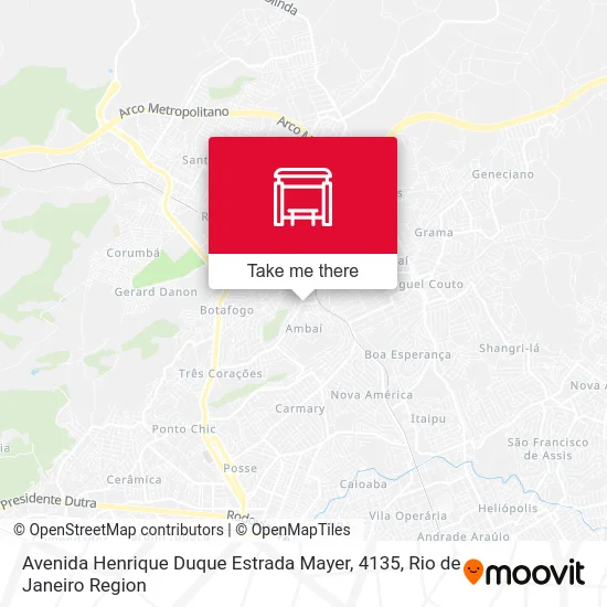 Avenida Henrique Duque Estrada Mayer, 4135 map