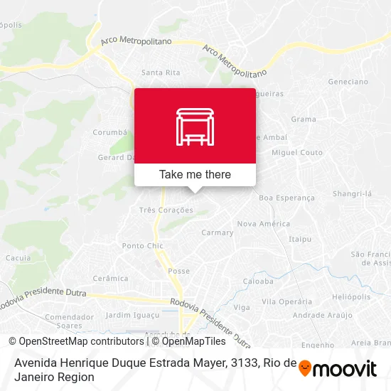 Avenida Henrique Duque Estrada Mayer, 3133 map
