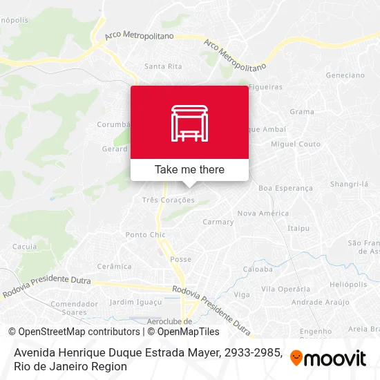 Avenida Henrique Duque Estrada Mayer, 2933-2985 map