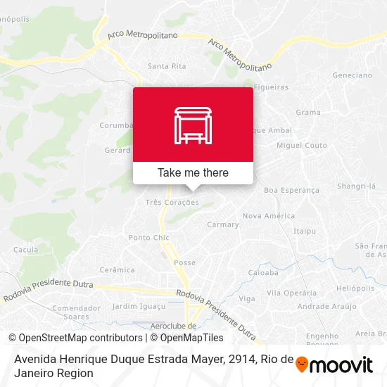 Avenida Henrique Duque Estrada Mayer, 2914 map