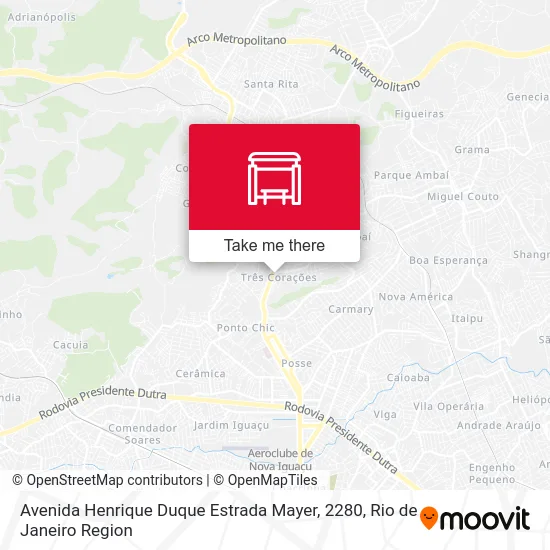 Avenida Henrique Duque Estrada Mayer, 2280 map