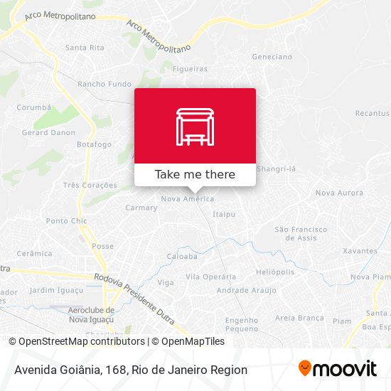 Avenida Goiânia, 168 map