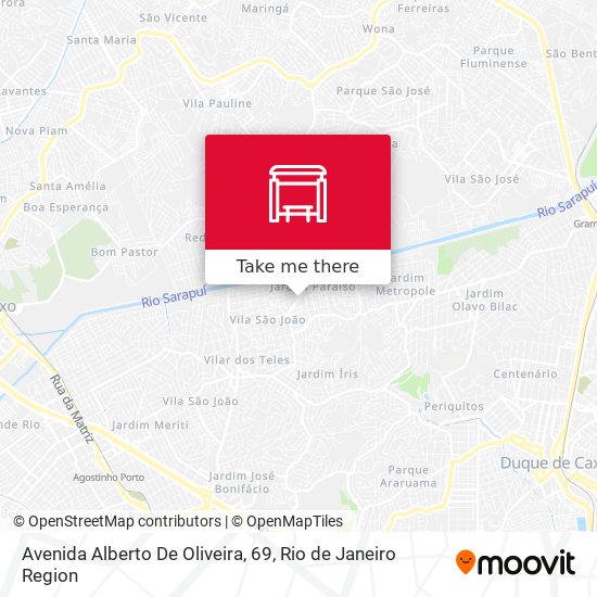 Avenida Alberto De Oliveira, 69 map