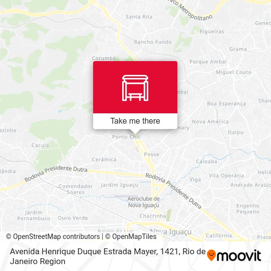 Avenida Henrique Duque Estrada Mayer, 1421 map