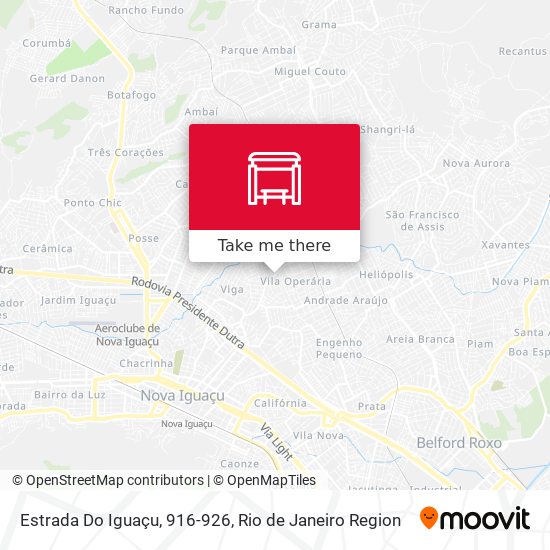 Estrada Do Iguaçu, 916-926 map