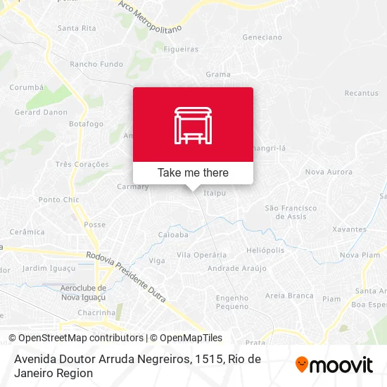 Avenida Doutor Arruda Negreiros, 1515 map