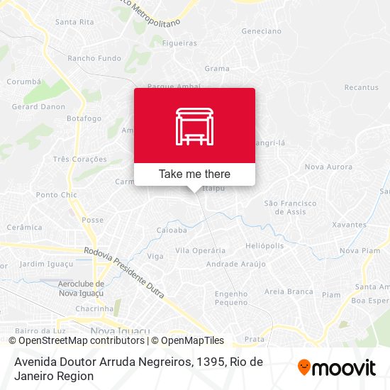 Avenida Doutor Arruda Negreiros, 1395 map