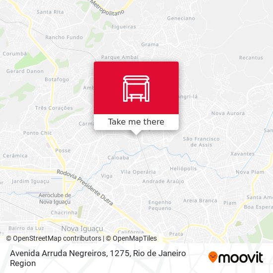 Avenida Arruda Negreiros, 1275 map