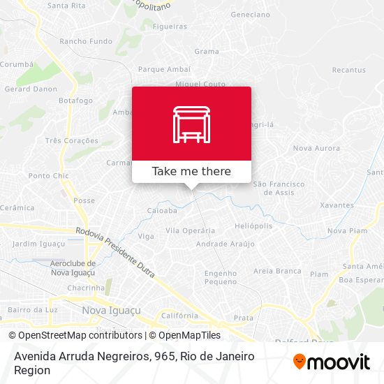 Avenida Arruda Negreiros, 965 map