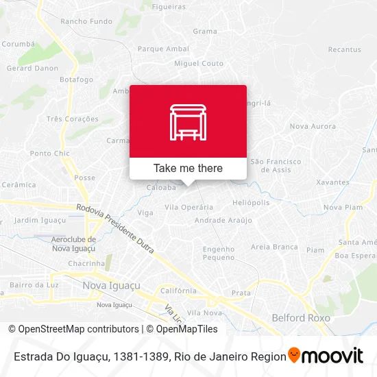 Estrada Do Iguaçu, 1381-1389 map