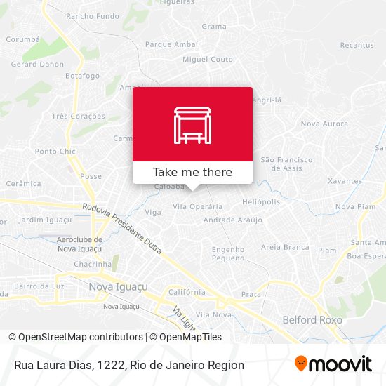 Rua Laura Dias, 1222 map
