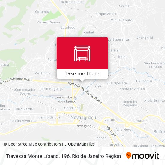 Travessa Monte Líbano, 196 map