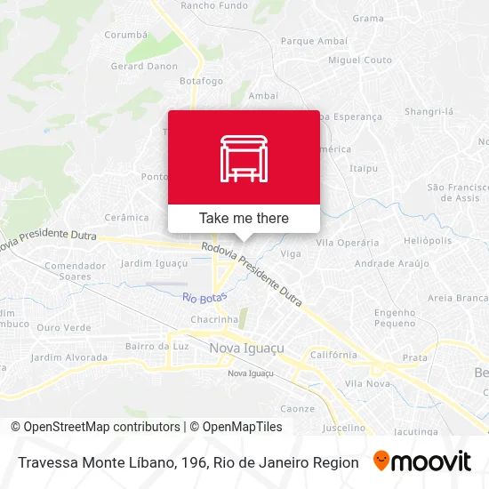 Travessa Monte Líbano, 196 map