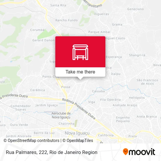 Rua Palmares, 222 map