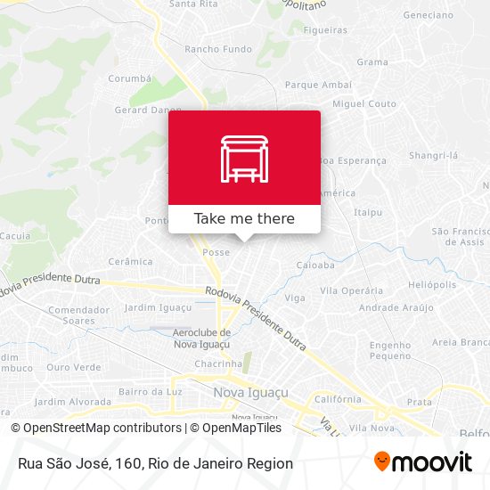 Rua São José, 160 map