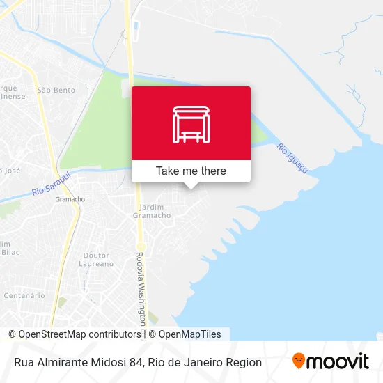 Rua Almirante Midosi 84 map