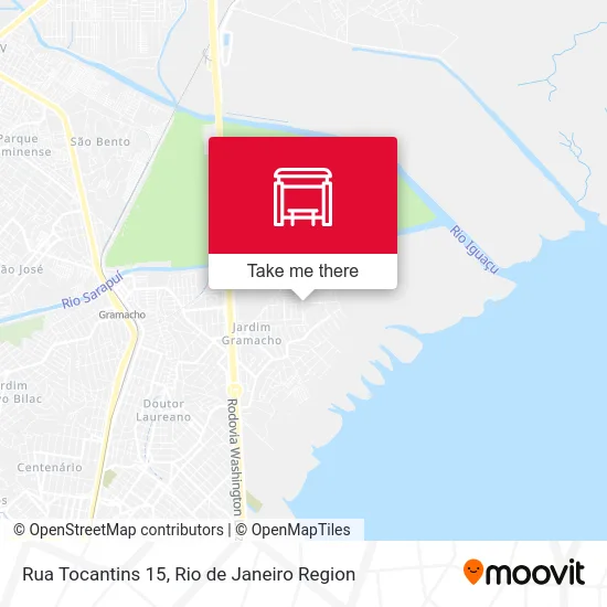 Rua Tocantins 15 map