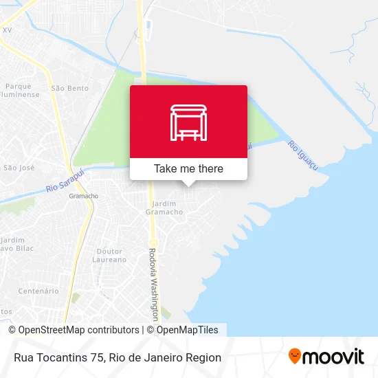 Rua Tocantins 75 map
