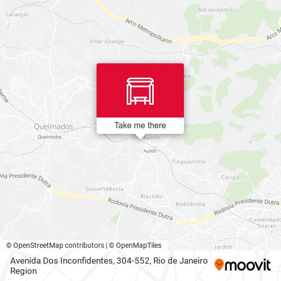 Avenida Dos Inconfidentes, 304-552 map
