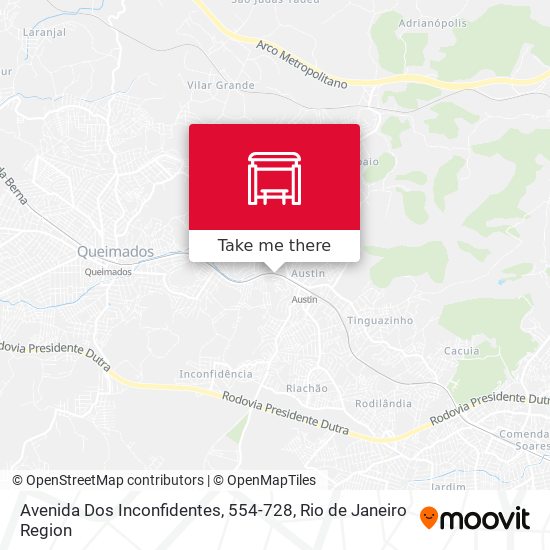 Avenida Dos Inconfidentes, 554-728 map