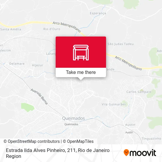 Estrada Ilda Alves Pinheiro, 211 map