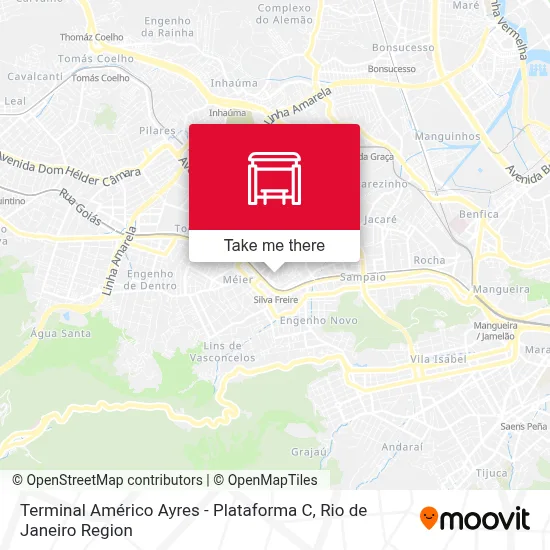 Terminal Américo Ayres - Plataforma C map