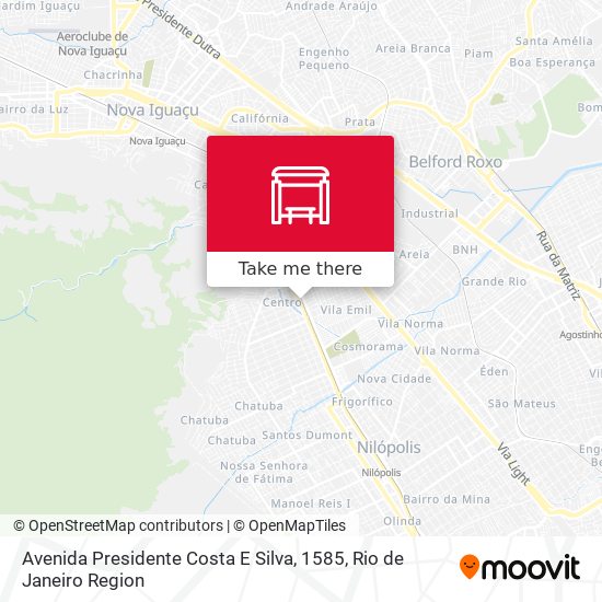 Avenida Presidente Costa E Silva, 1585 map