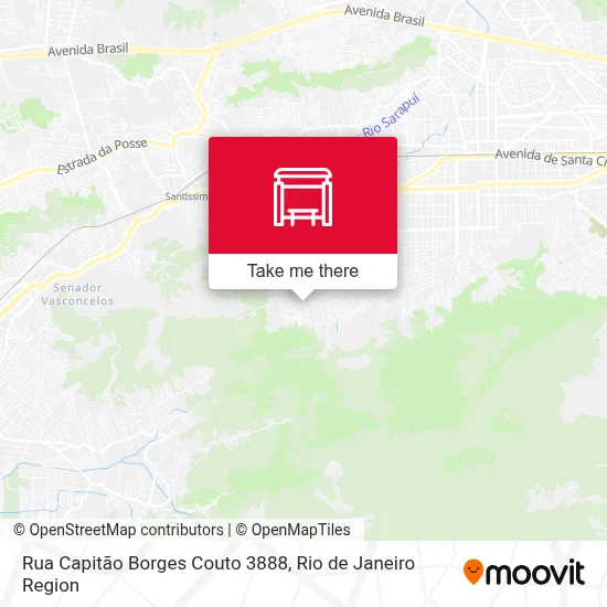 Rua Capitão Borges Couto 3888 map