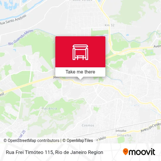 Rua Frei Timóteo 115 map
