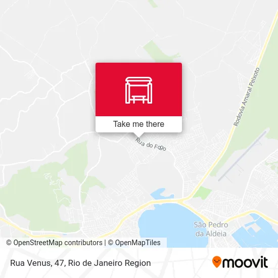 Rua Venus, 47 map