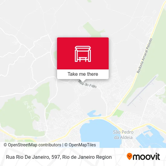 Rua Rio De Janeiro, 597 map