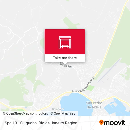 Spa 13 - S. Iguaba map