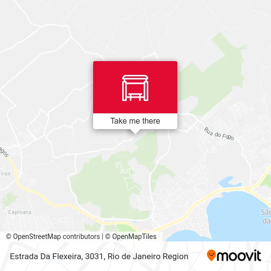 Estrada Da Flexeira, 3031 map