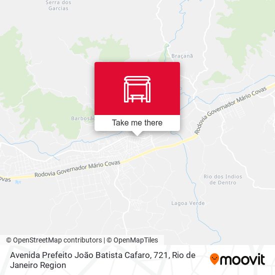 Avenida Prefeito João Batista Cafaro, 721 map