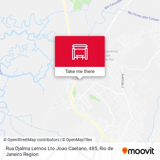 Rua Djalma Lemos Lto Joao Caetano, 485 map