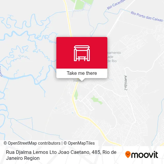 Rua Djalma Lemos Lto Joao Caetano, 485 map
