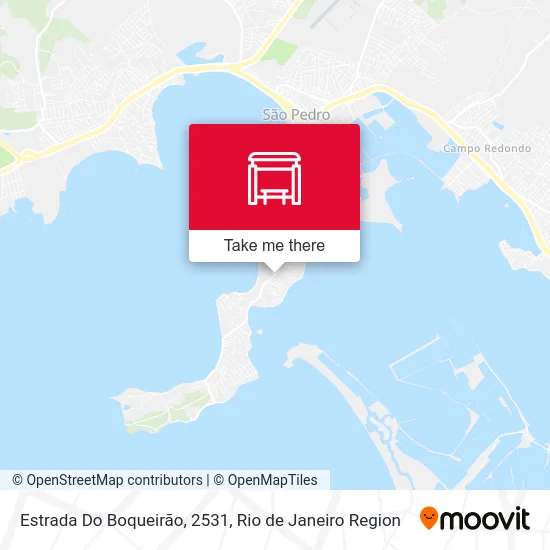 Estrada Do Boqueirão, 2531 map