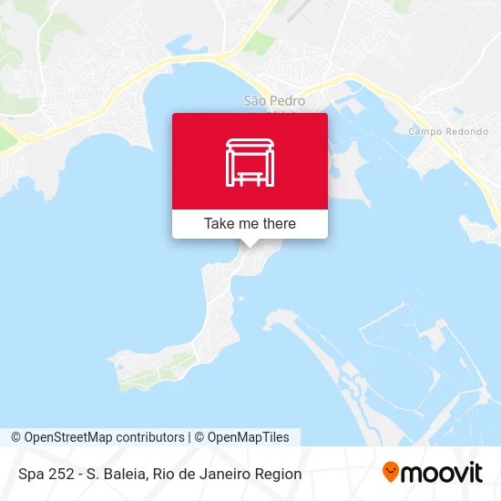 Spa 252 - S. Baleia map