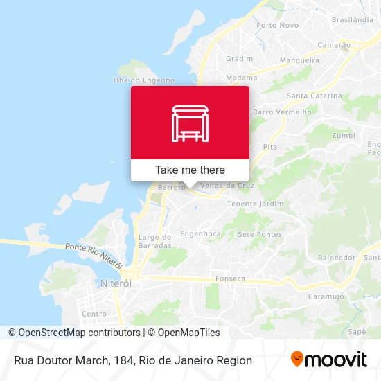 Rua Doutor March, 184 map