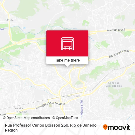 Rua Professor Carlos Boisson 250 map